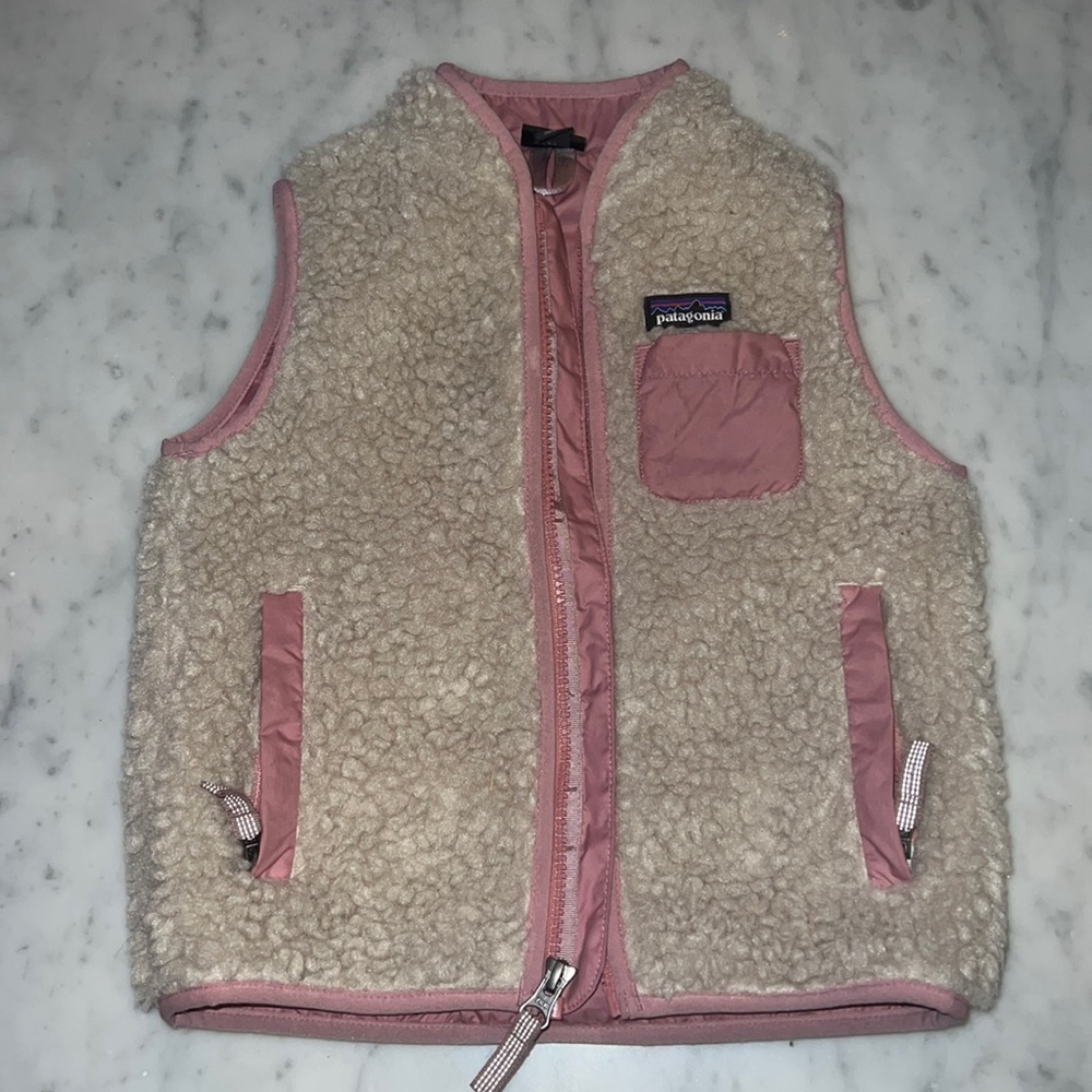 EUC Kids Patagonia Retro-X Fleece Vest, Sz 3T